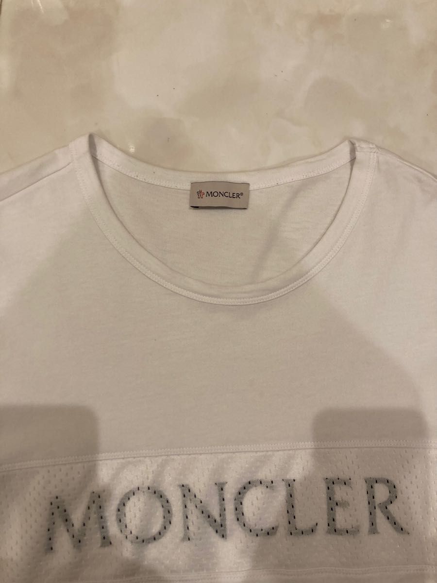 MONCLER モンクレール 長袖ロングTシャツ メッシュロゴ ロンT|PayPay