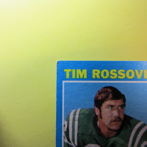 1971 Topps Football #116 Tim Rossovich_画像5