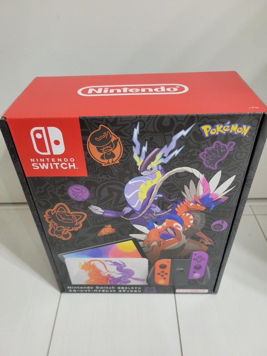55%OFF!】 新品未使用 Nintendo Switch スカーレットバイオレット