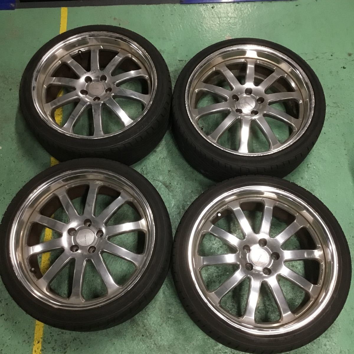 HOT 225/35R20 20インチ WORK グノーシスGR 203 8.5J 8.50-20 FALKEN