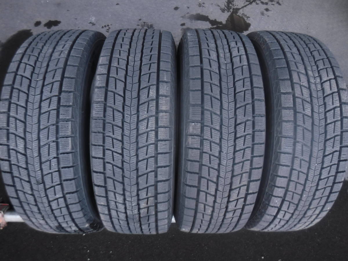 P1962 送料無料 4本SET価格! 超バリ溝 スタッドレス 225/60R17 ダンロップ WINTER MAXX SJ8 225/60-17 225/60/17 エアーチェック済！_画像1