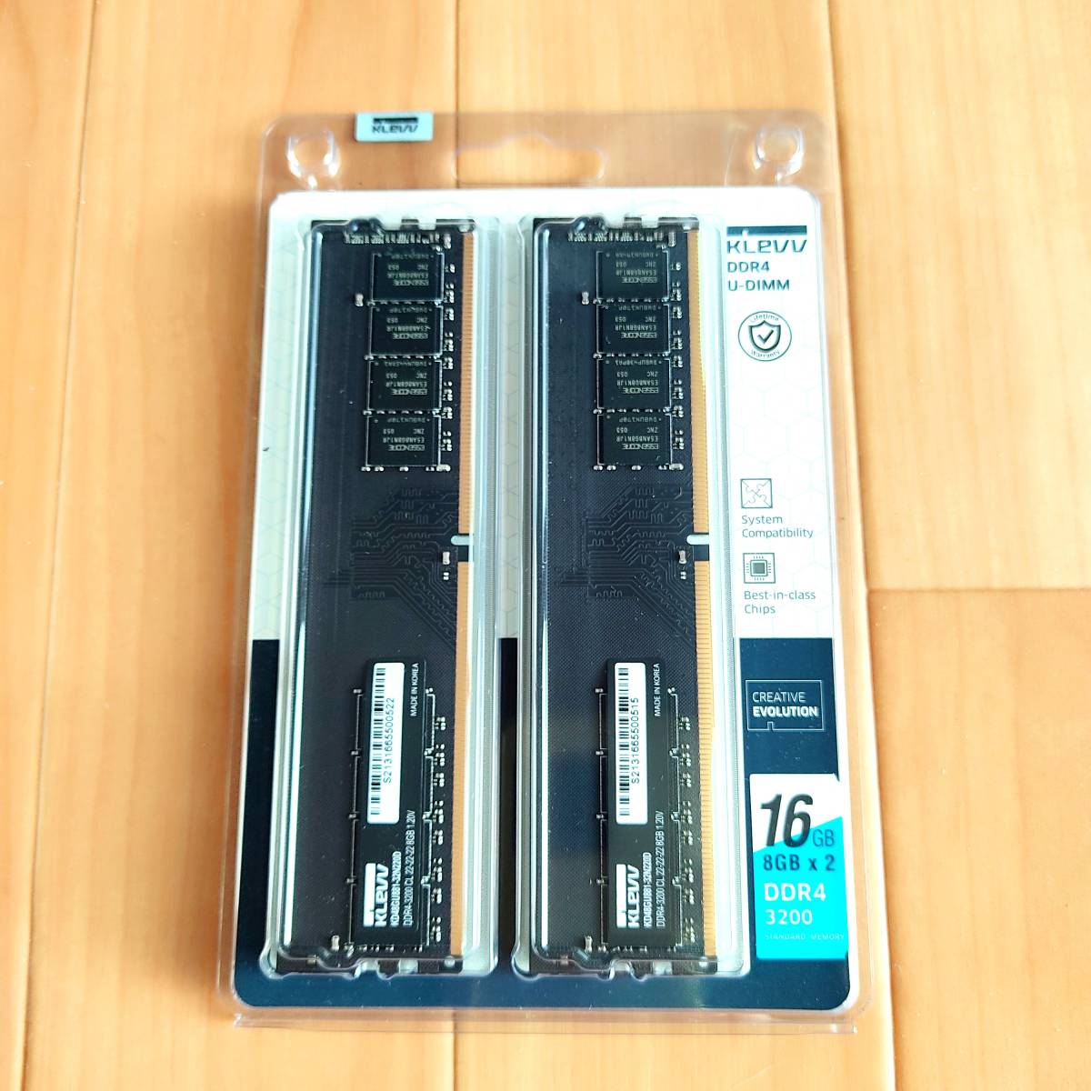 32GB(16GB×2枚) KLEVV PC4-25600 DDR4 3200の+urbandrive.co.ke