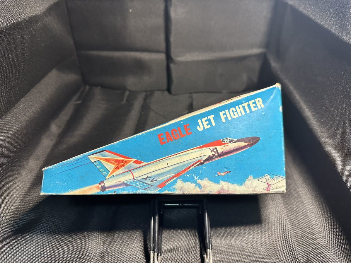  рис магазин YONE жестяная пластина jet машина сделано в Японии игрушка игрушка Vintage 