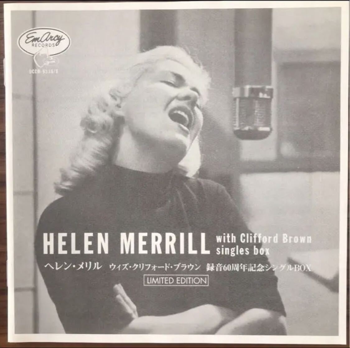 3 SHM-CD! Helen *meliru with * Clifford * Brown recording 60 anniversary commemoration single BOX