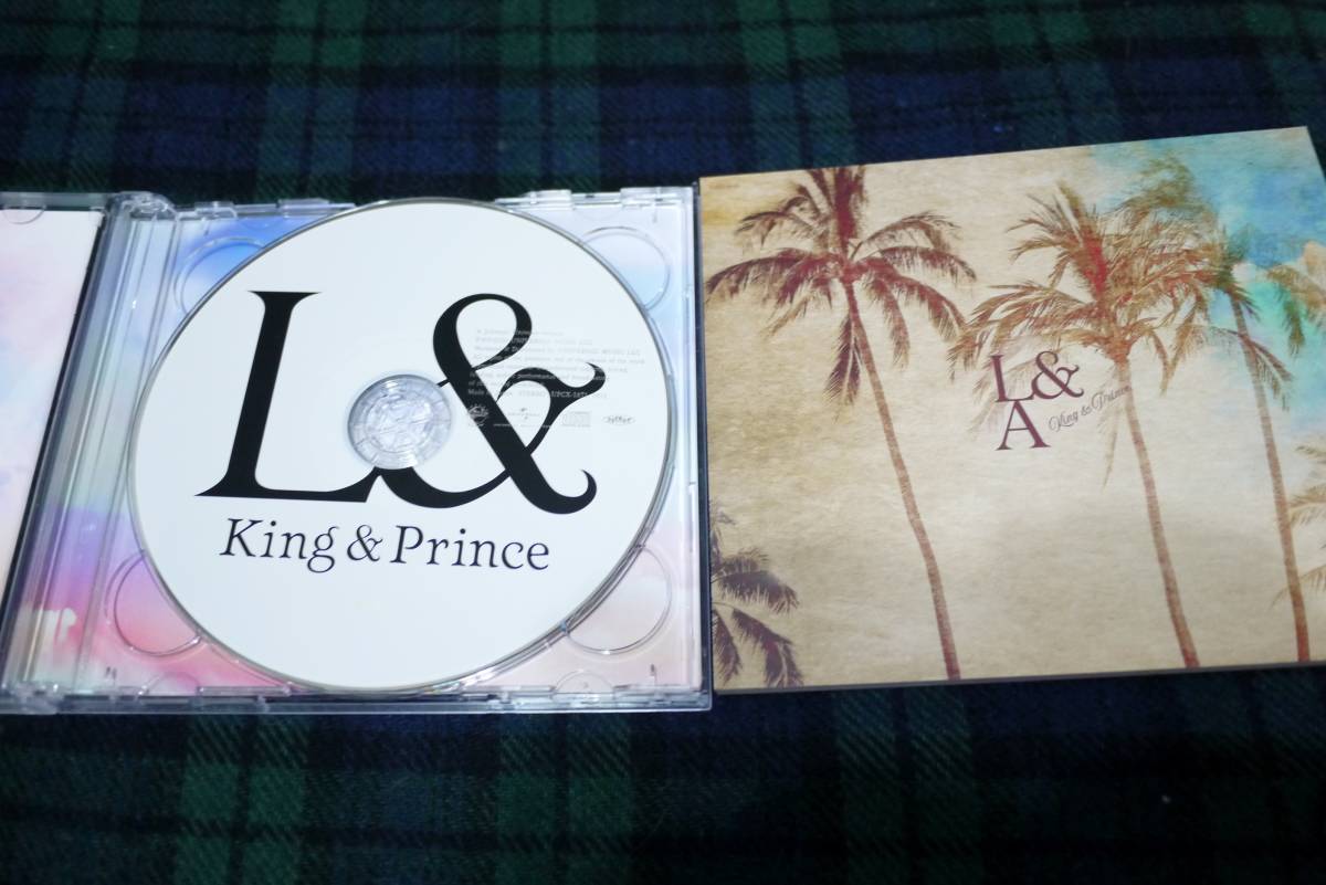 King & Prince 「L＆」 初回限定版B　CD+DVD　2ndアルバム　フォトブック　新品　キンプリ　平野紫耀　永瀬廉　海人　岸　神宮寺　Number_i_画像3
