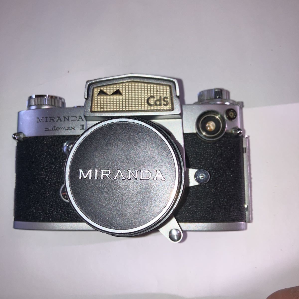絶品】 Ⅲ AUTOMEX ミランダ MIRANDA AUTO F1.9付き 美品 外観、レンズ