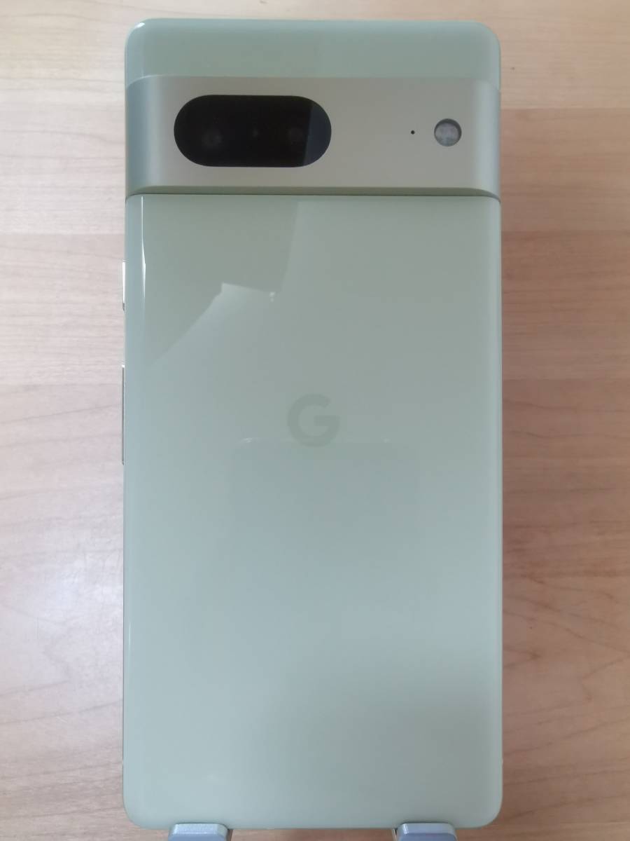 大好き 128GB 7 Pixel Google Lemongrass 美品 SIMフリー Android