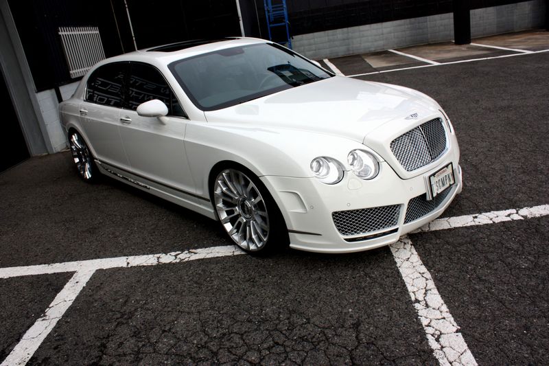  Bentley Continental flying spur dealer car left steering wheel MANSORY aero wheel 