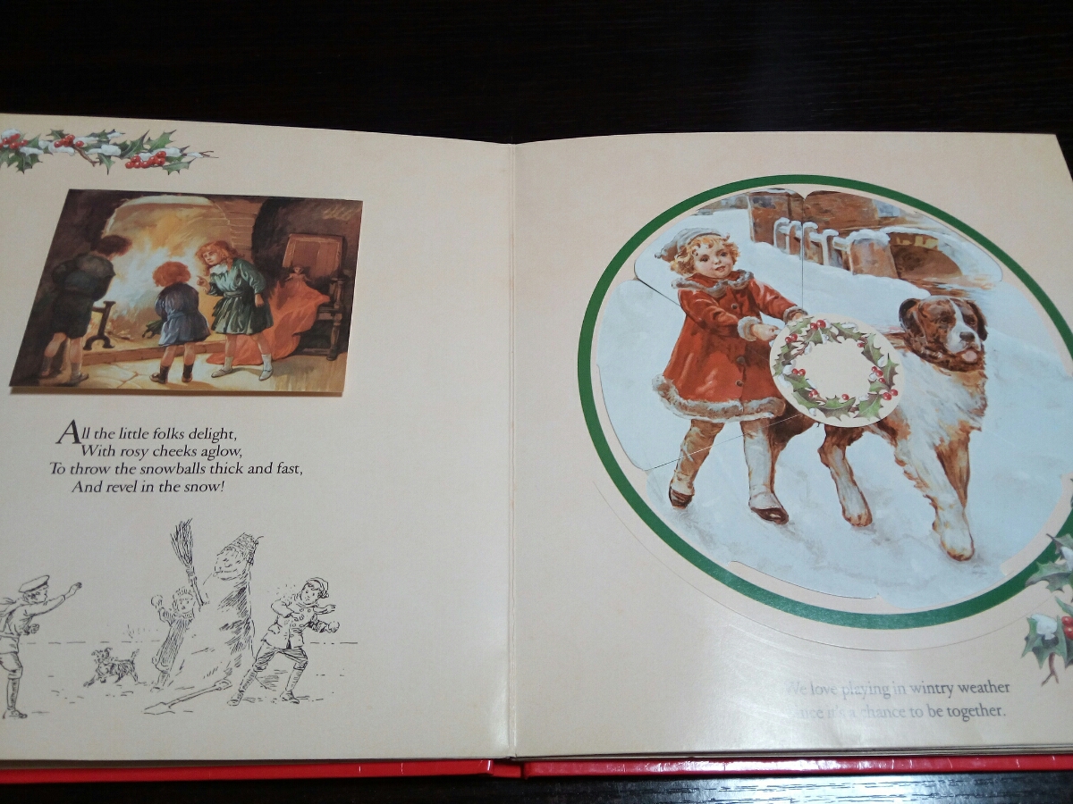  prompt decision Ernest Nister's Book of Christmas English beginning picture book 