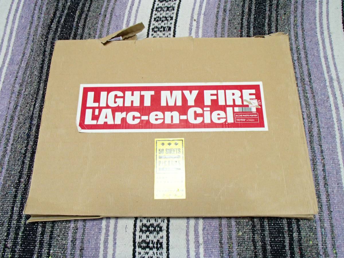 ラルク・アン・シエル LIGHT MY FIRE オフィシャルライブポスター集-
