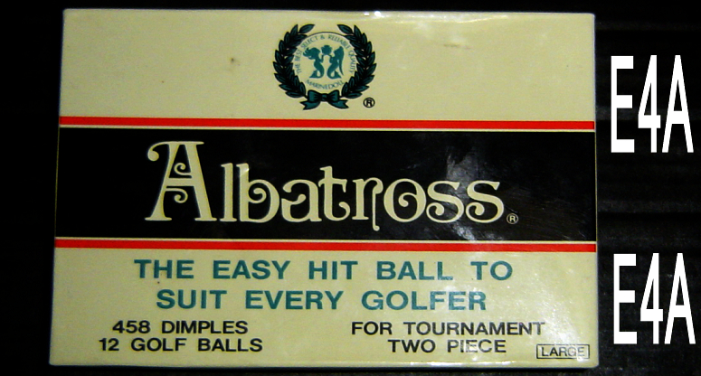 世界的に有名な Albatross ゴルフボール 1ダース Labelians Fr