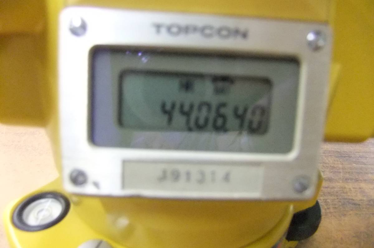 171007測量☆TOPCON☆トプコントータルステーション(光波)ＧＴＳ-３⑩_画像7