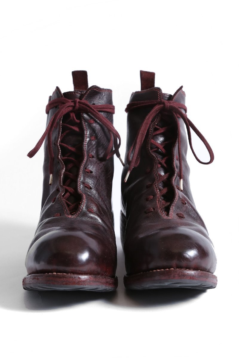 GUIDI グイディ 21AW 美品 PL11L LEATHER LACE UP BOOTS / HORSE FULL