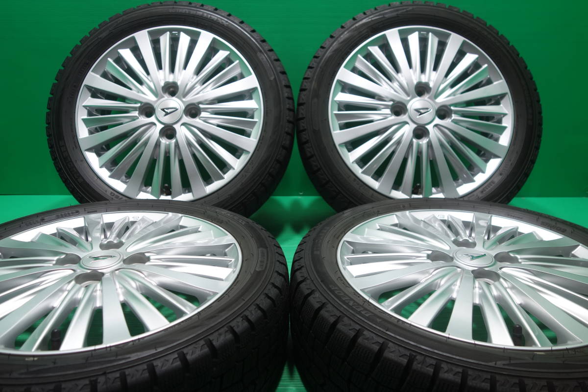 K539-19 送料無料 165/55R15 スタッドレス 4本セット ダンロップ 8分山