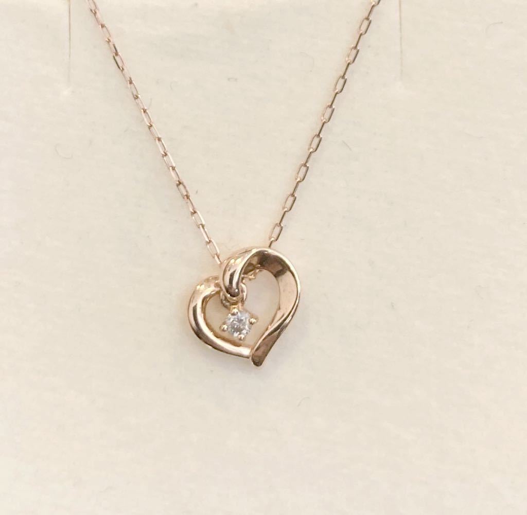 新しいコレクション 新品 正規品 4℃ ヨンドシー ネックレス k10