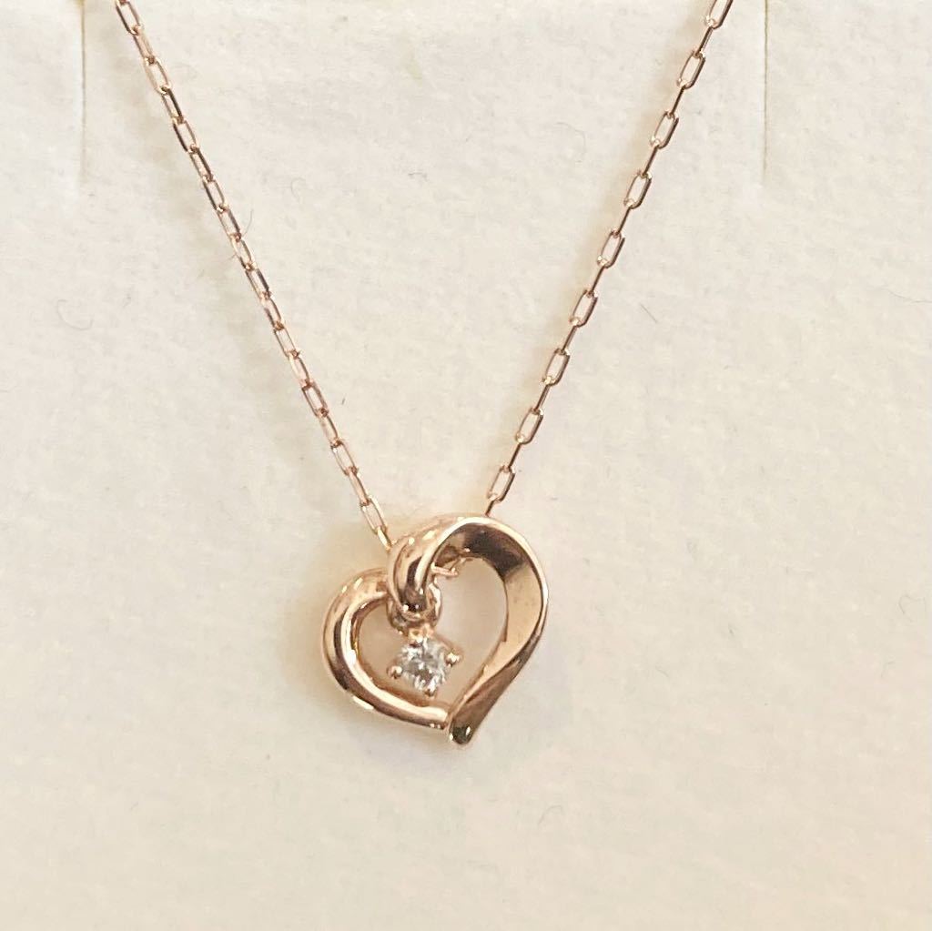 新しいコレクション 新品 正規品 4℃ ヨンドシー ネックレス k10