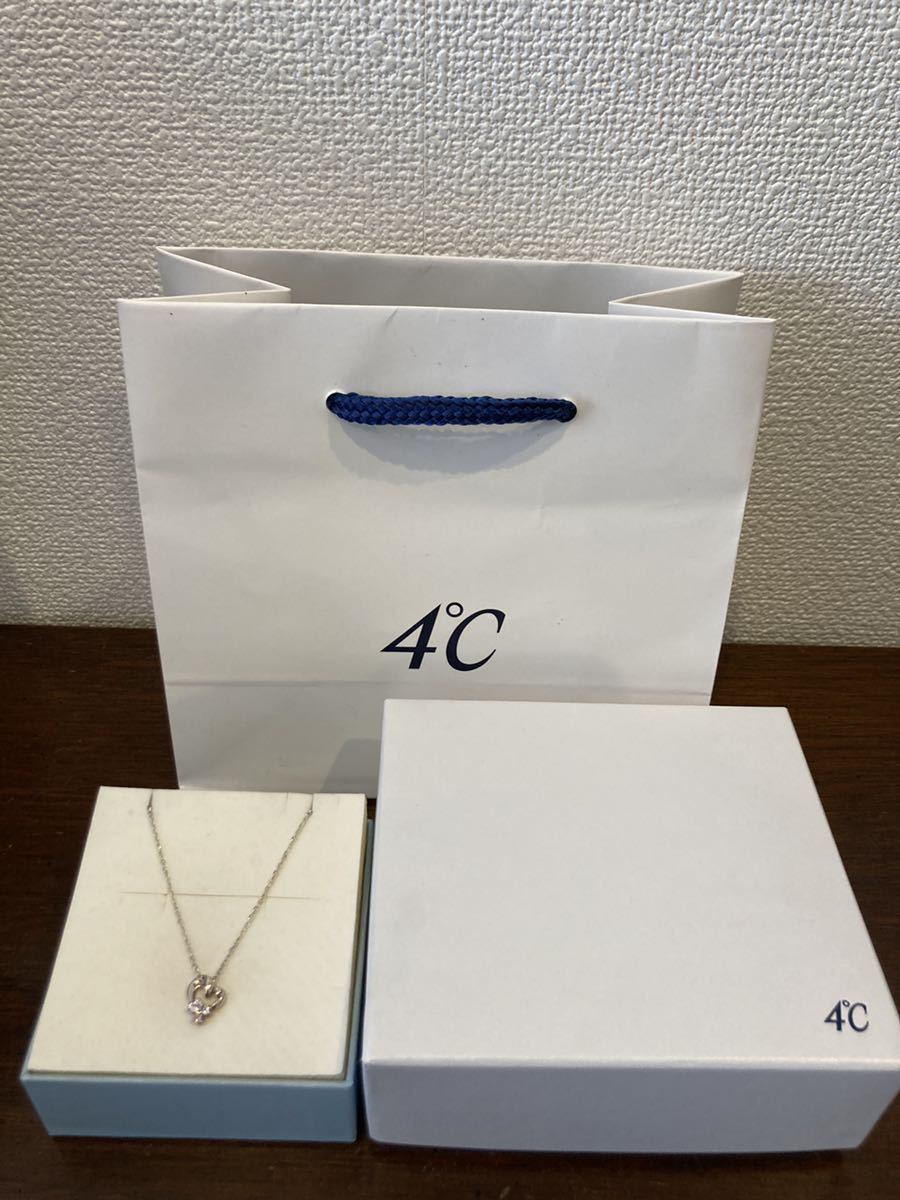 日本初の 紙袋 ケース ダイヤモンド ネックレス シルバー ネックレス