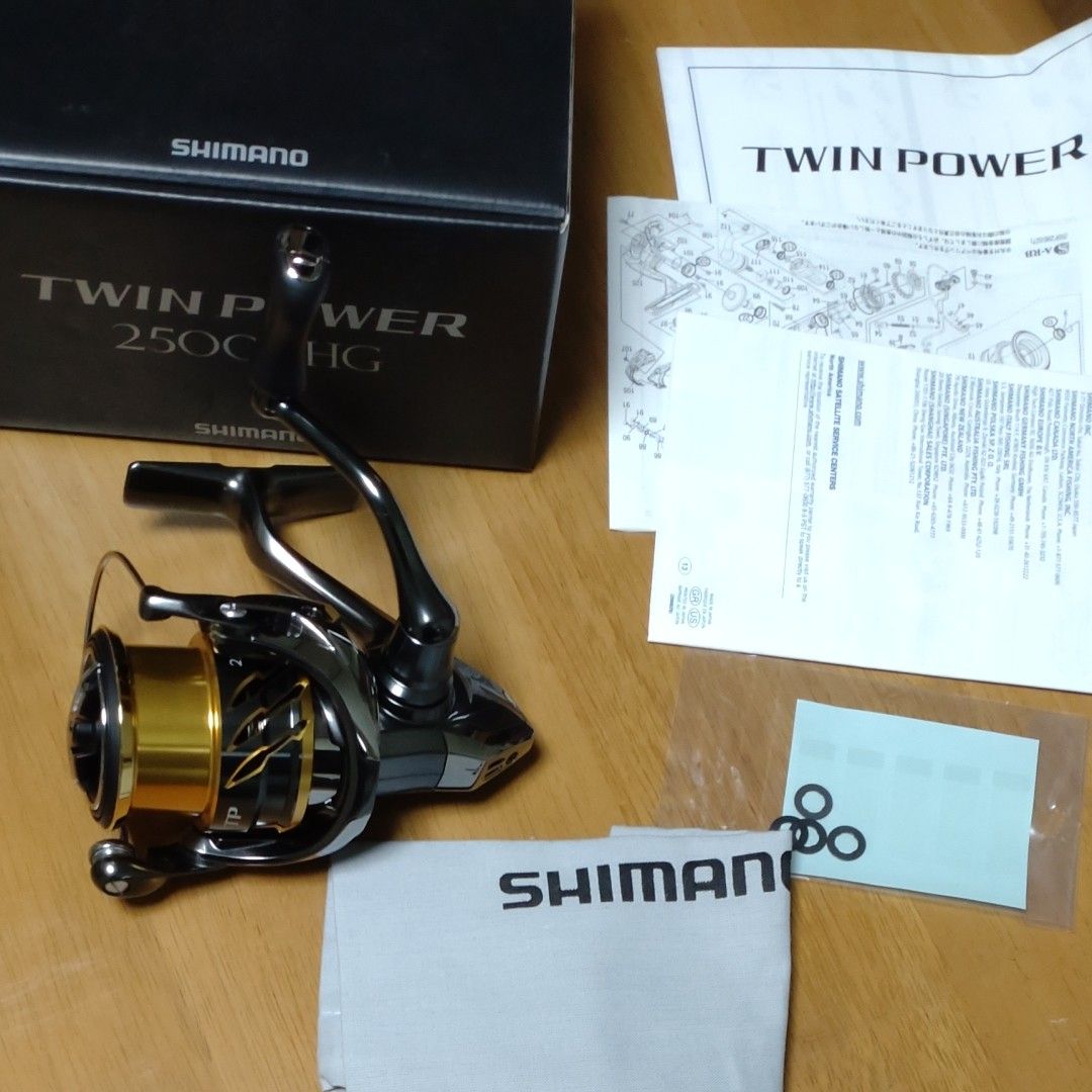 20ツインパワー 2500SHG 釣り リール www.potentehouston.com