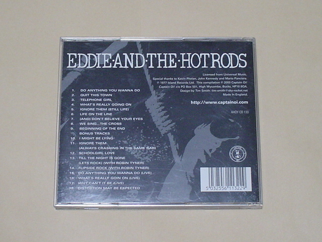 PUB ROCK：EDDIE AND THE HOT RODS / LIFE ON THE LINE（ボーナストラック収録！DR.FEELGOOD,FIRESTARTER)_画像2