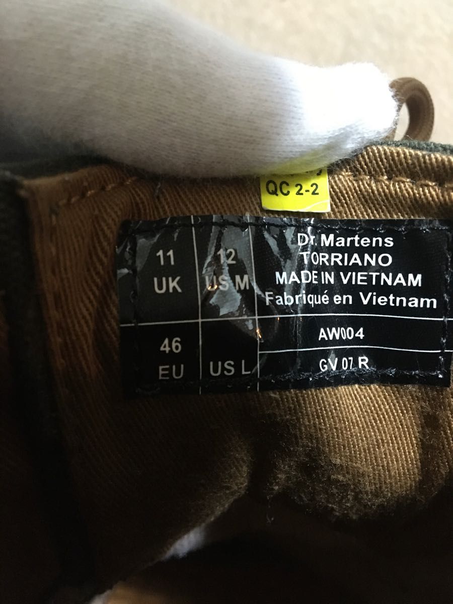 Dr.martens TORRIANO (ドクターマーチン) AW004 GV07R スニーカー レザーシューズ