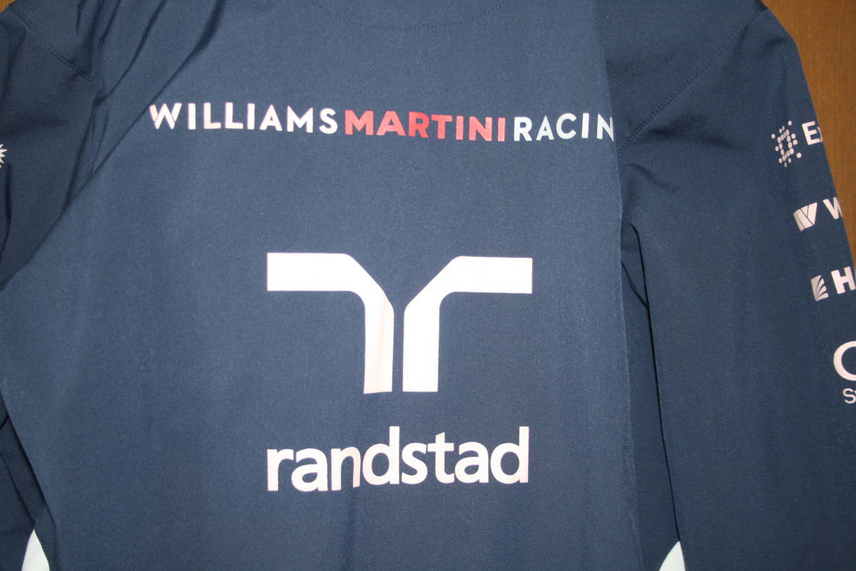  WILLIAMS MARTINI　randstad　 TEAM　ウインドブレーカー　XLsize　USED_画像7