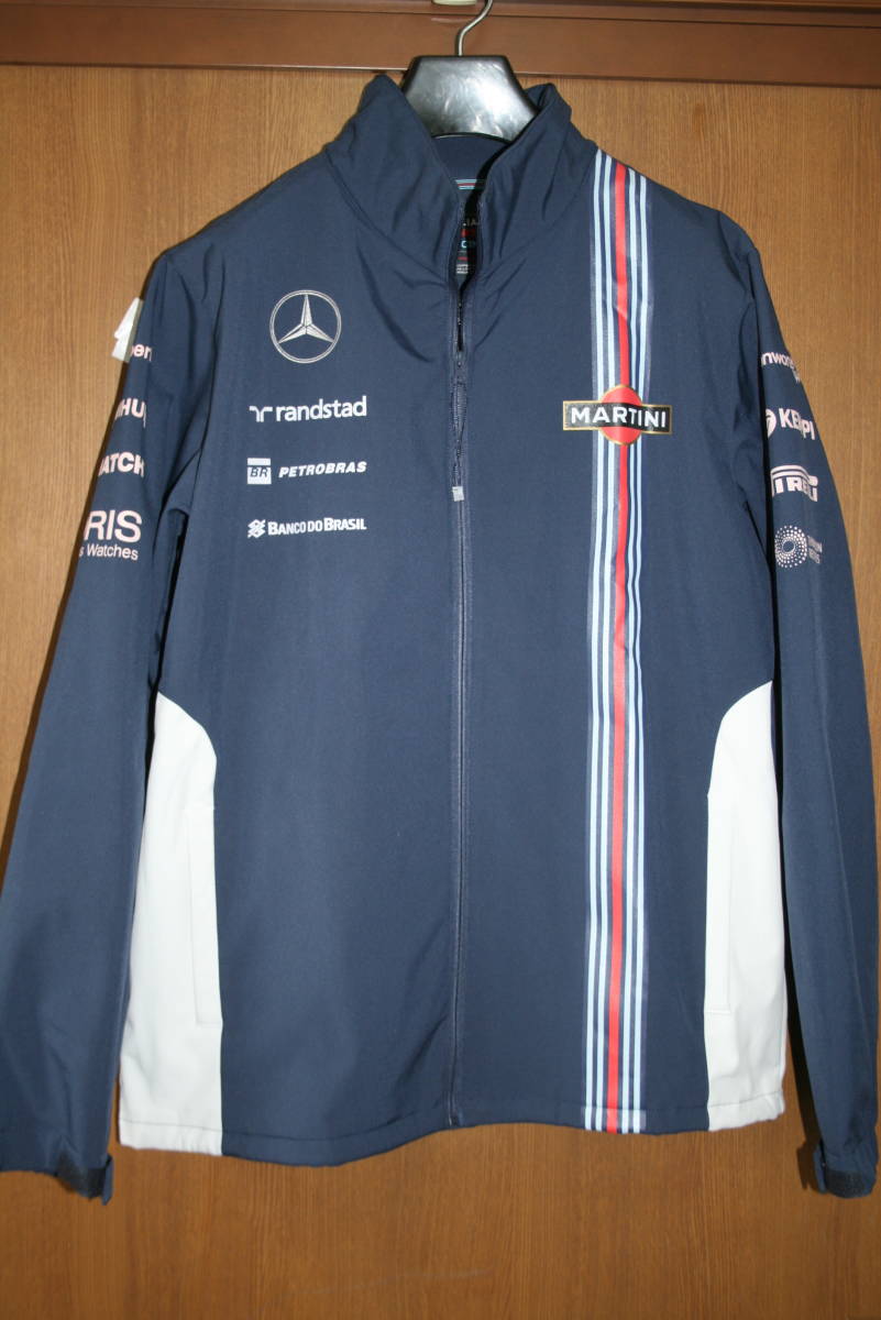 在庫有】 WILLIAMS MARTINI randstad TEAM ウインドブレーカー XLsize