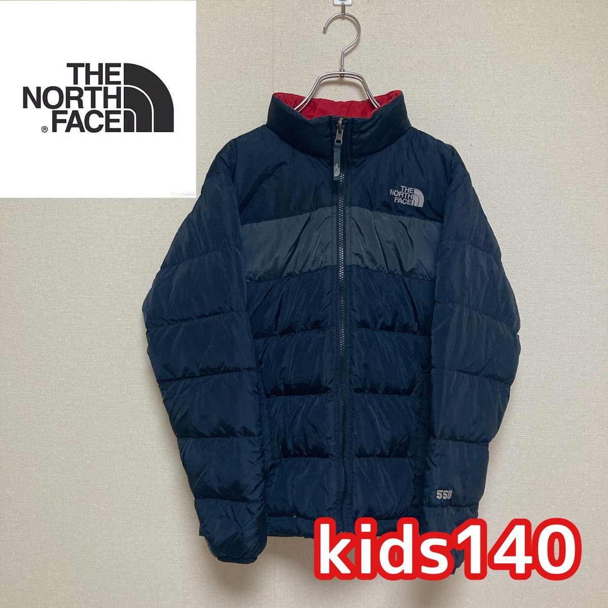 THE NORTH FACE ダウンジャケット ヌプシ キッズ 140 ブラック 子ども ...