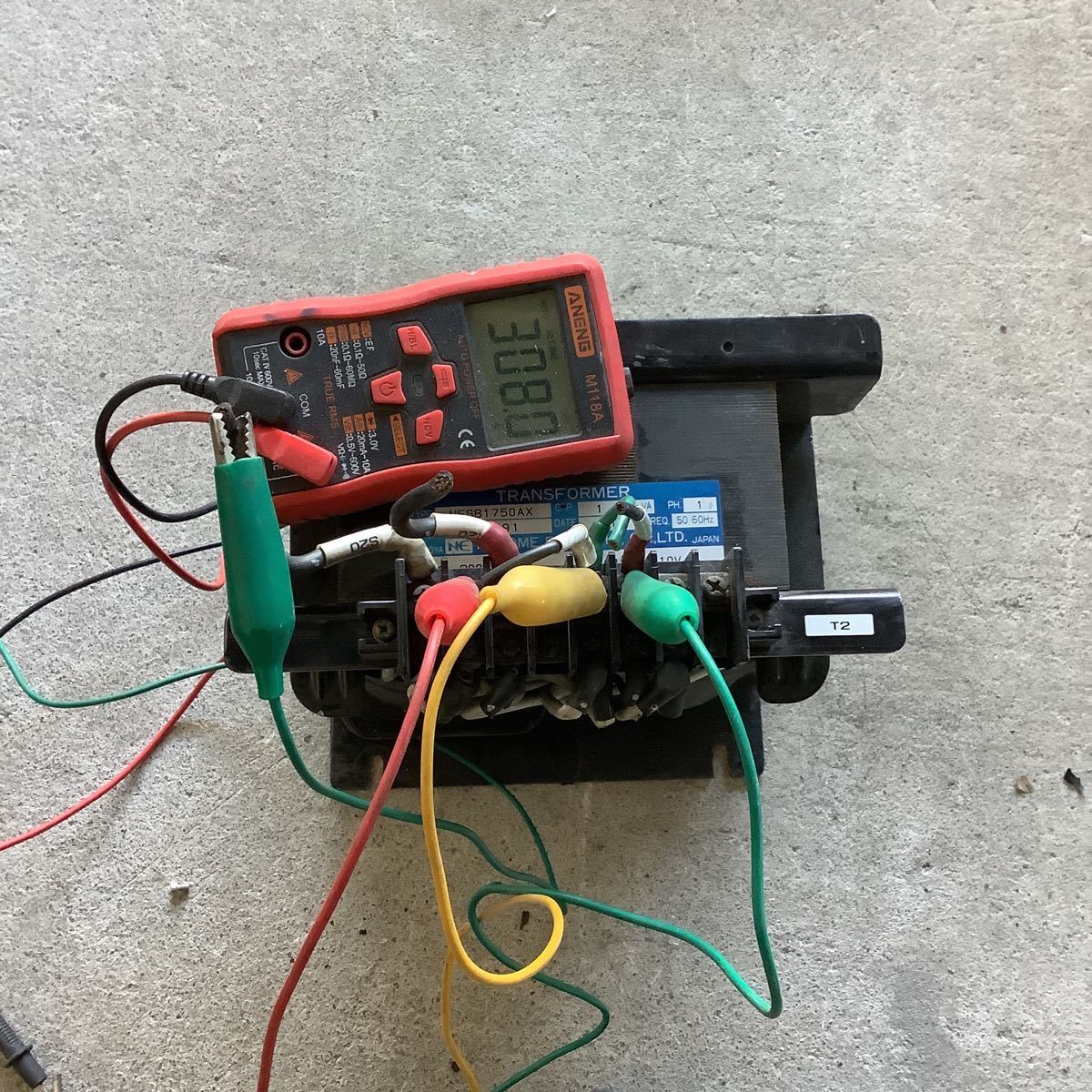 商品No405 トランス NESB 1750AX 中古品 通電確認済みです 商品No405 トランス NESB 1750AX 中古品 通電確認済みです