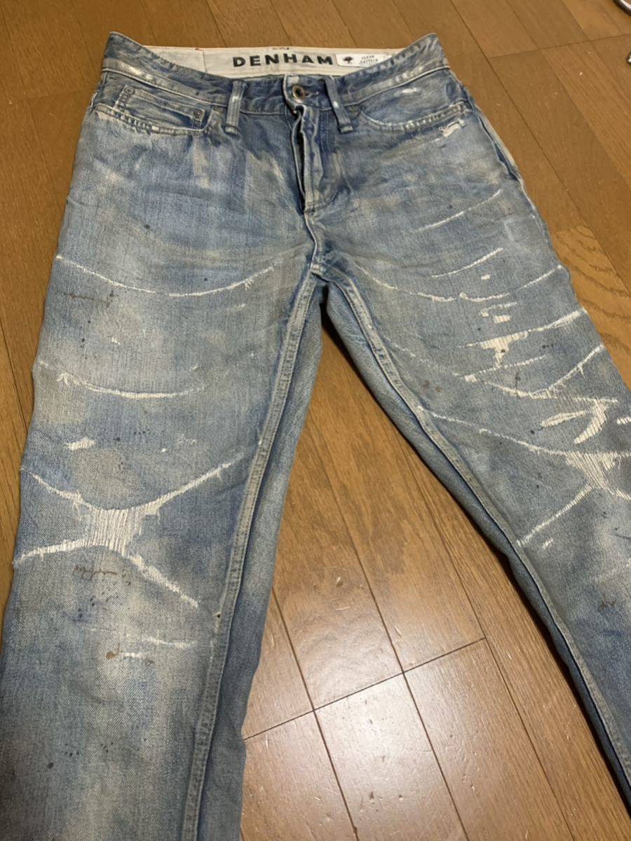 変革のパワーを授ける・願望成就 デンハム最高級デニム‼️赤パッチ