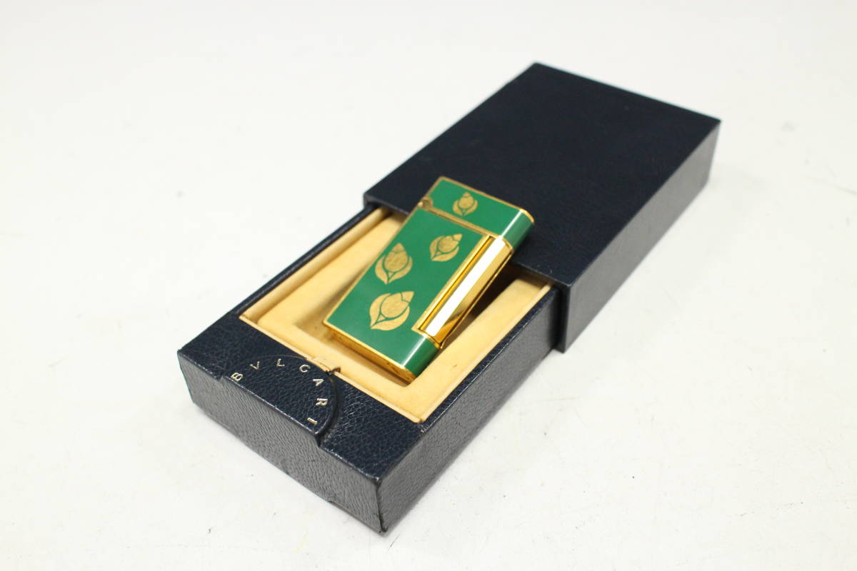 状態良【ブルガリ×デュポン/BVLGARI×Dupont本物】ライター/限定品