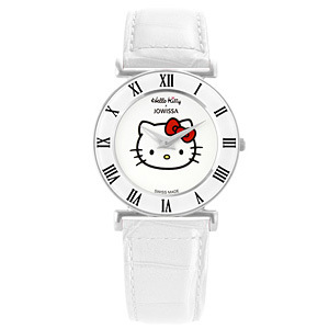 JOWISSAjowisa женский J10.043.M Швейцария производства кварц HELLO KITTY новый товар . золотой ликвидация запасов 