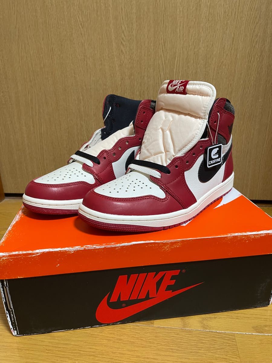 ります↵ JORDAN1 ジョーダン1 シカゴ ブレッド肩掛けナイロン