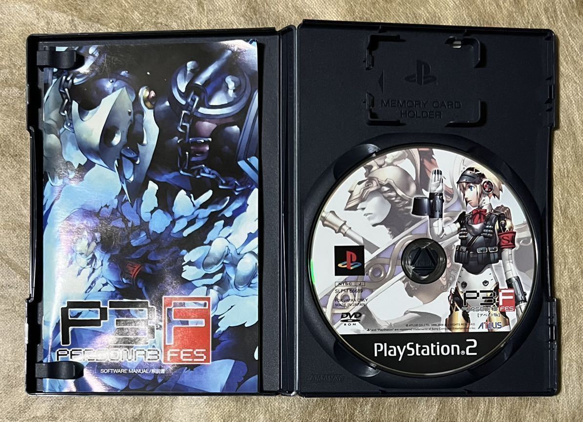未開封品 ペルソナ3フェス 単独起動版&予約特典CD プレイステーション2