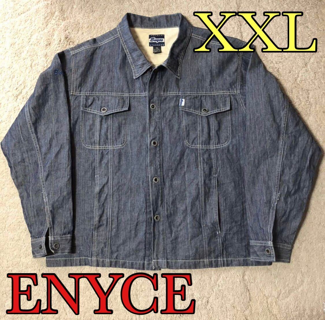 ENYCE DENIM Gジャン エニーチェ デニムジャケット XXL ヒップホップ