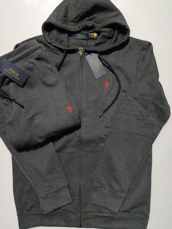 卸売 未使用 1325 XL dimgray Polo ローレン スウェット上下