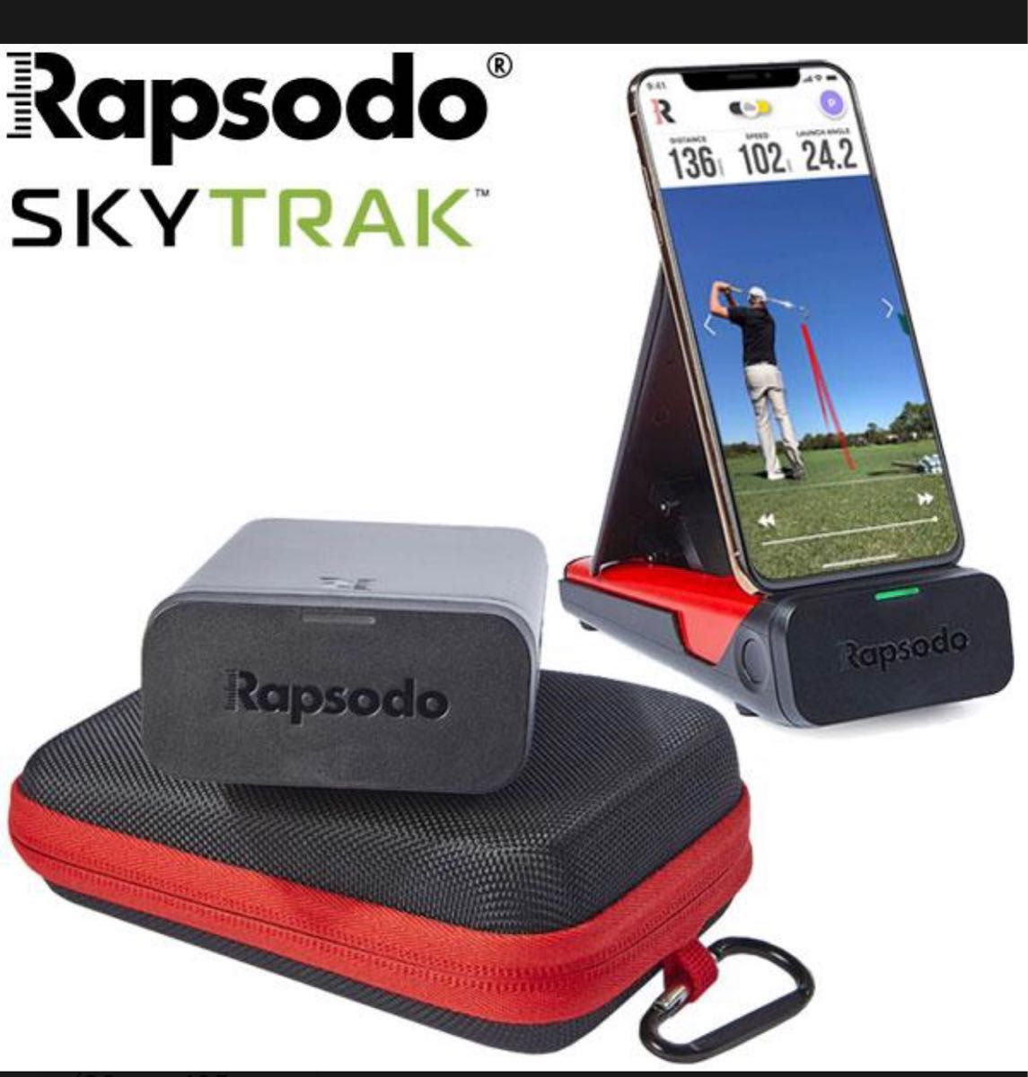 ラプソード rapsodo 弾道測定器 ゴルフ スイング ヘッドスピード-