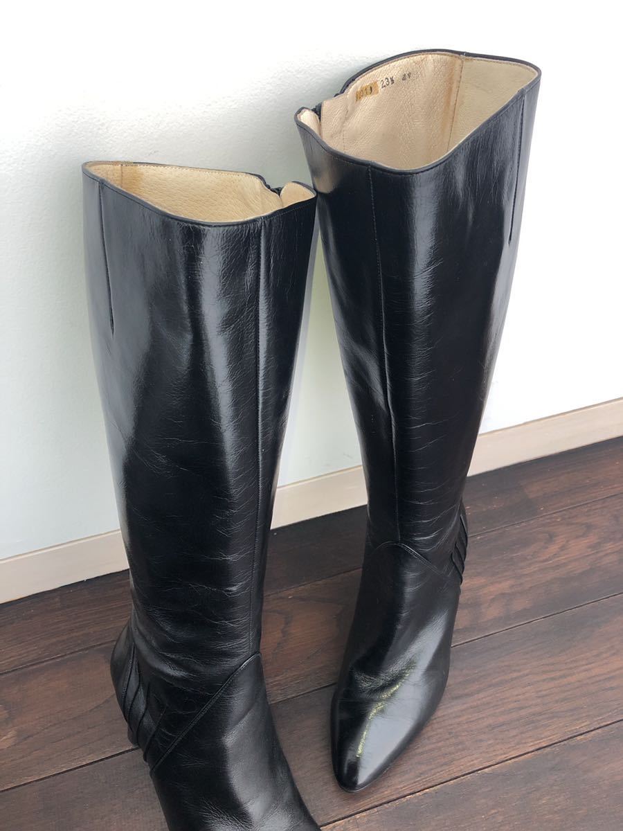 Yahoo!オークション - 中古本革 ロングブーツ 黒 チアダンス部処分品 Yahoo!オークション - 中古本革 ロングブーツ 黒 チアダンス部処分品