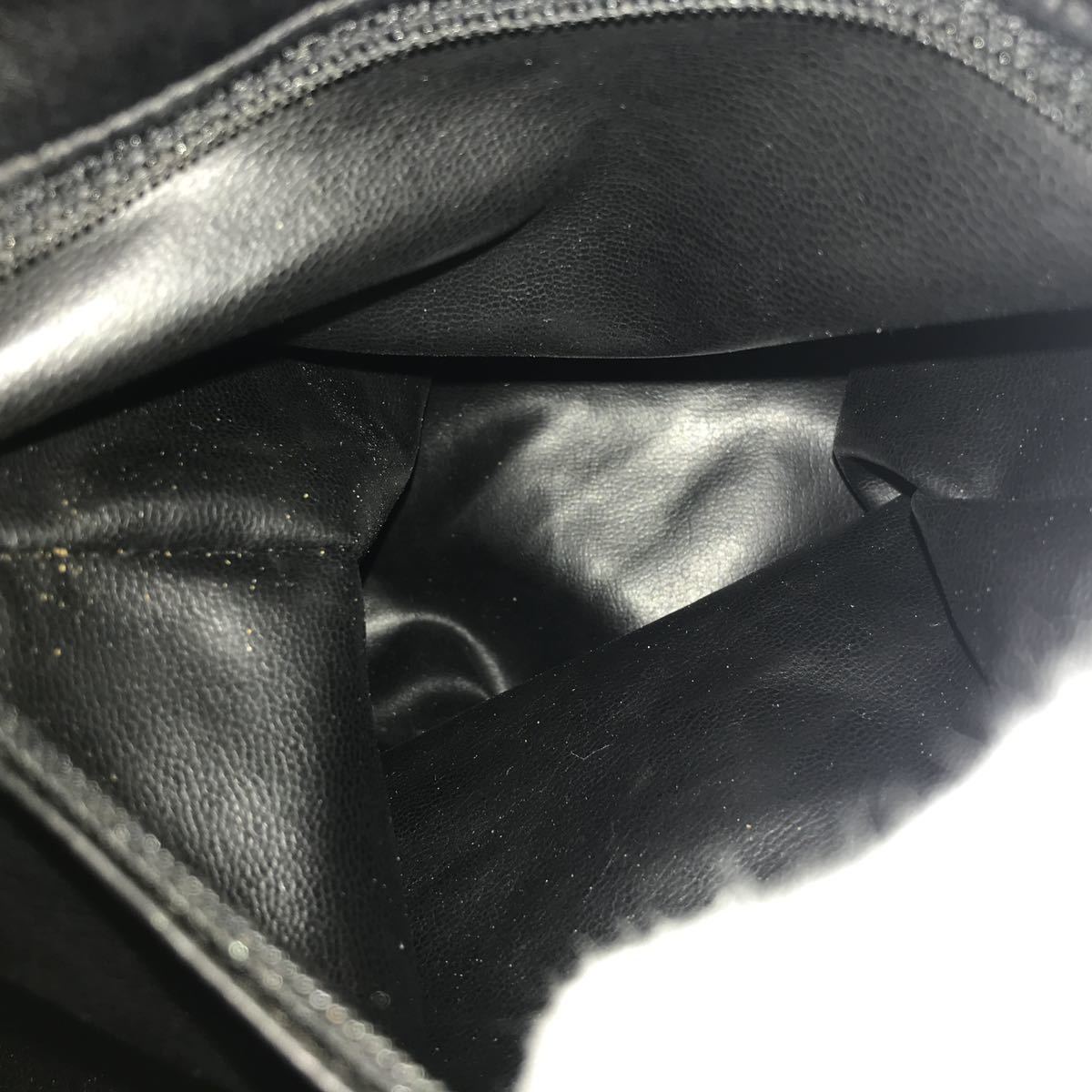 1円〜☆美品 CHANEL シャネル リュック バックパック リュックサック シャネルマトラッセ ヴィンテージ ラムスキン 1番台_画像9