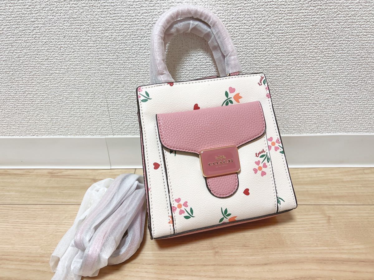 新品未使用】coach コーチ C7599 ピンク ショルダーバッグ レディース