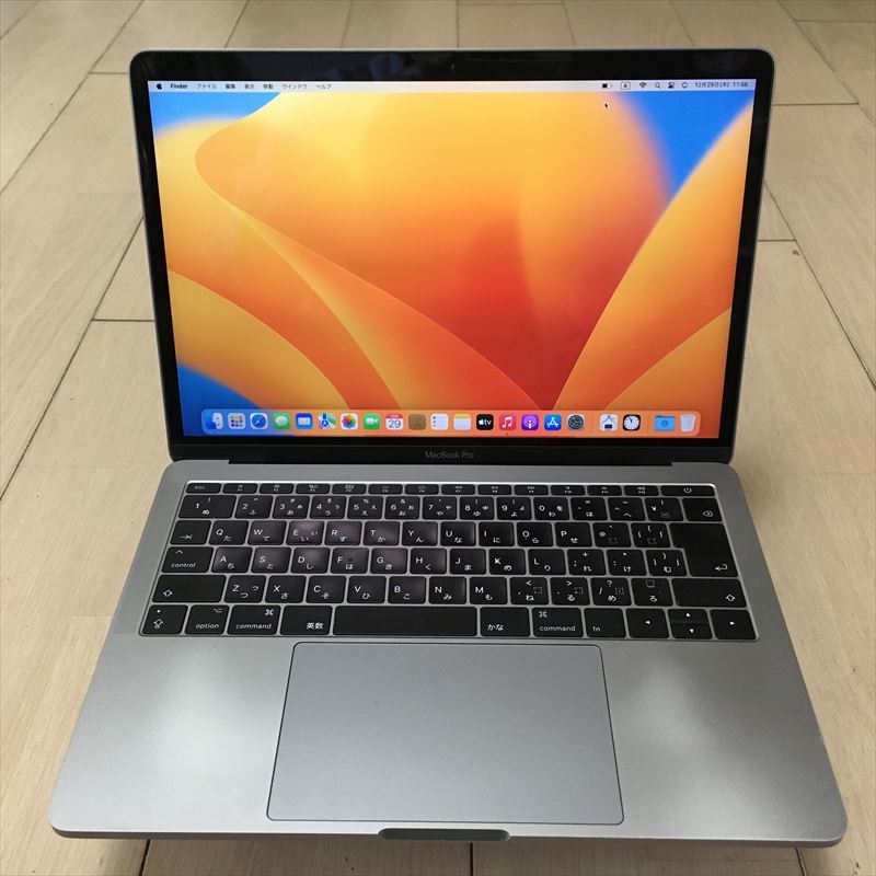 シルバーグレー サイズ 2017年美品Corei5 8GB SSD Macbook Proノート