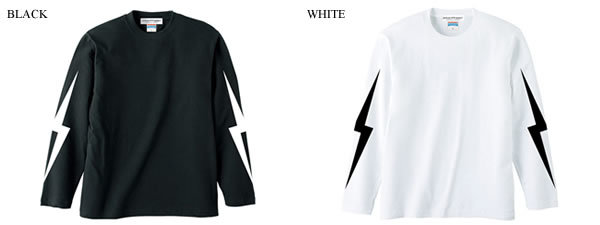 LIGHTNING BOLT L/S T-shirt WHITE XL/稲妻雷カミナリ族暴走族国産旧車ホットロッドアウトローエドロスラットフィンクヴォンダッチタトゥー_画像2