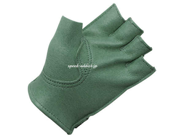 CHURCHILL GLOVE PUNCHING FINGERLESS OTA GREEN XS/チャーチルグローブパンチングフィンガーレス緑グリーンサマーグローブレディース女性