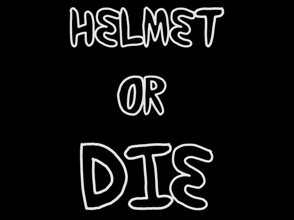 HELMET OR DIE Raglan 3/4 Sleeves T-shirt BLACK × WHITE S/お洒落バイカーファッションスモールジェットヘルメットアーサーフルマー70s_画像4