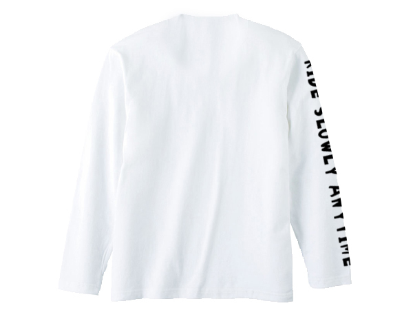 RIDE SLOWLY ANYTIME L/S T-SHIRT WHITE M/ホンダスーパーカブ主honda本田c50cc90c110ccリトルカブヌシハンターカブクロスカブスポーツカブ_画像4