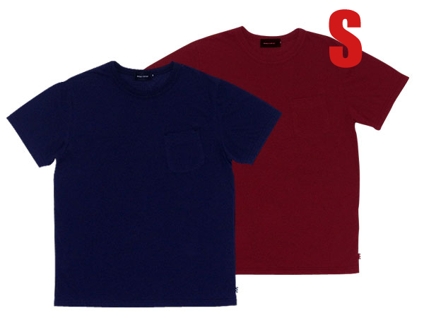 30's DESIGN POCKET Tシャツ 2pc SET DEEP PURPLE×WINE RED S/ヴィンテージクラシック単車旧車ライダービンテージファッションツーリング_画像1
