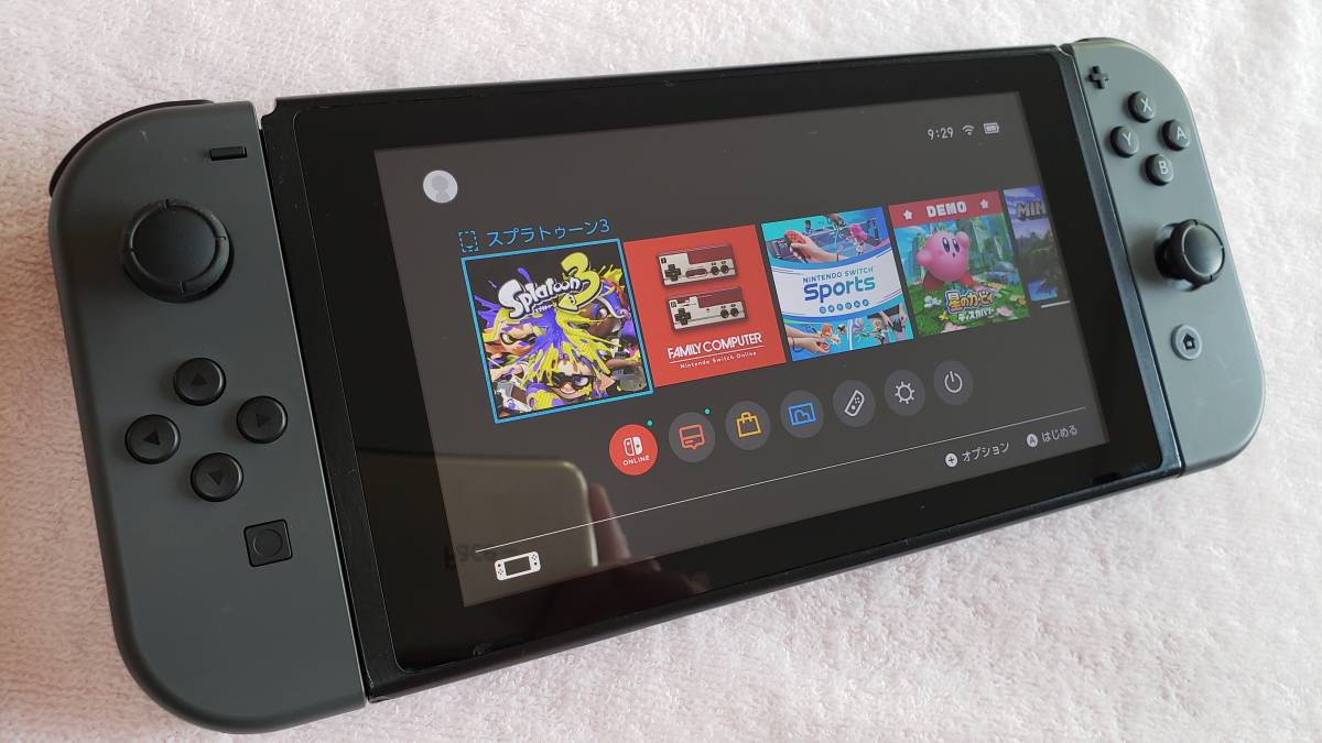 ☆オマケ付き 任天堂 スイッチ 付属品全てあり Nintendo Switch 2017年 未対策機 BAN無しネット接続問題なし 動作良好 充電良好☆