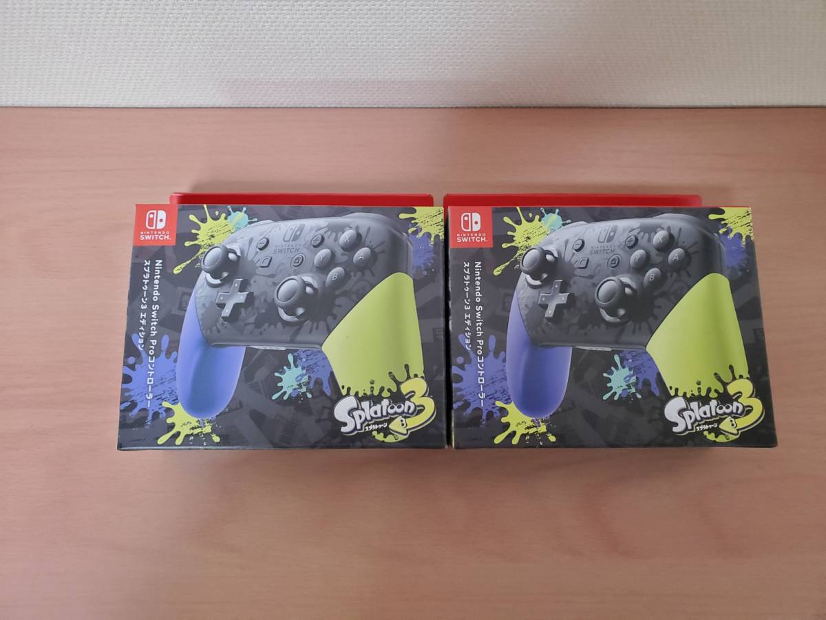 新品未開封 Nintendo Switch Proコントローラー スプラトゥーン3