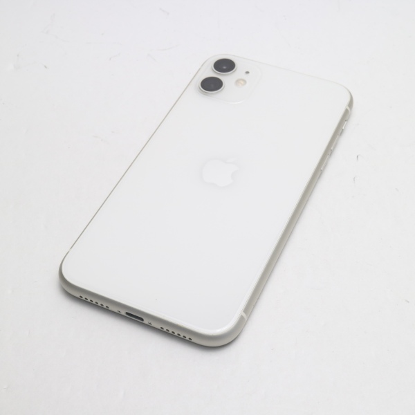 美品 SIMフリー iPhone 11 64GB ホワイト スマホ 本体 白ロム あすつく