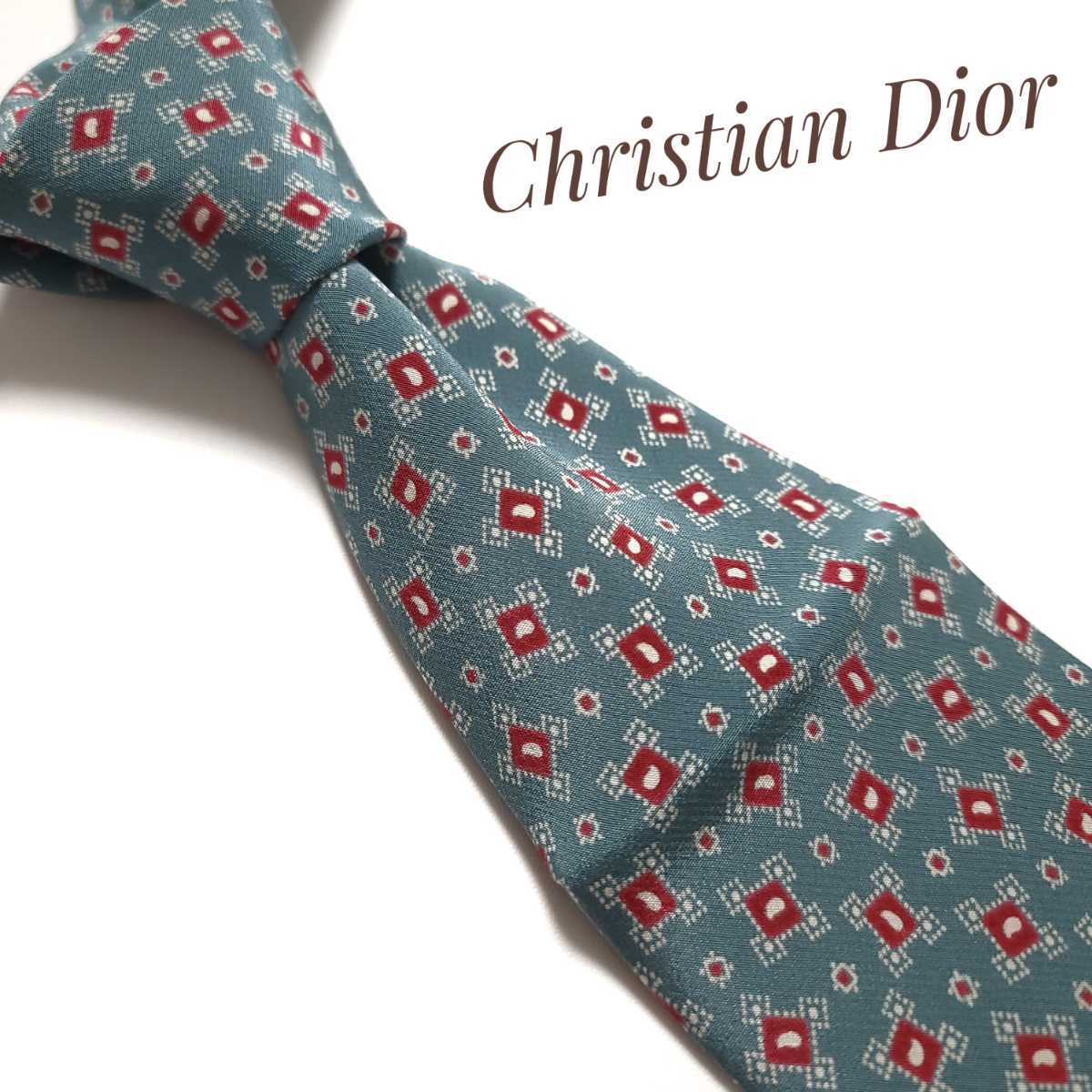 新品未使用 美品 Christian Dior クリスチャン ディオール ネクタイ ハイブランド シルク 2311