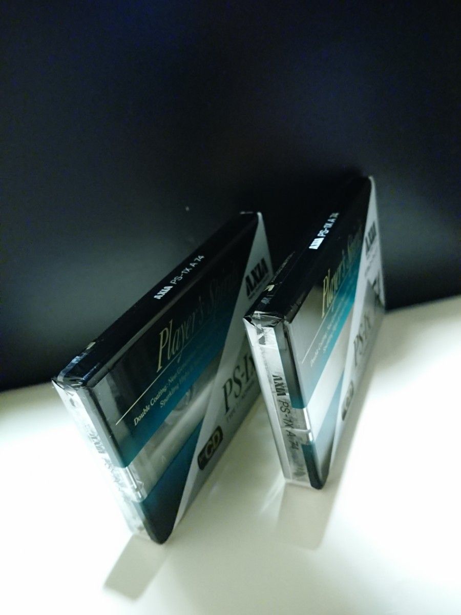 2本◆SEALED◆未開封■AXIA アクシア PS-1X IX Type1 ノーマルカセットテープ CASSETTE TAPES